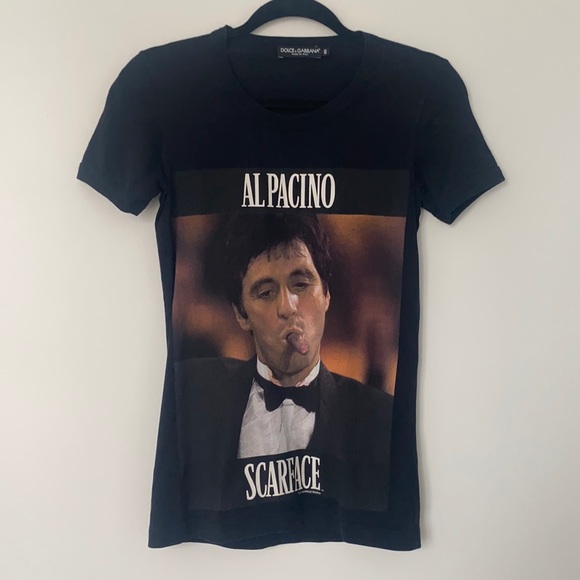Dolce gabbana scarface t shirt clearance